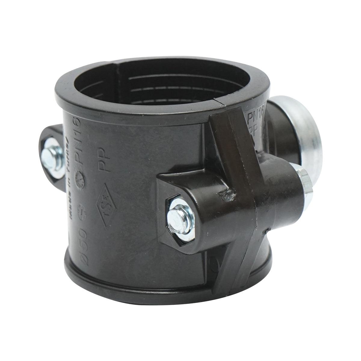 Presa a staffa 50mm X 1/2", PN16, per sistemi di irrigazione Raccordo Morsetto di connessione a compressione