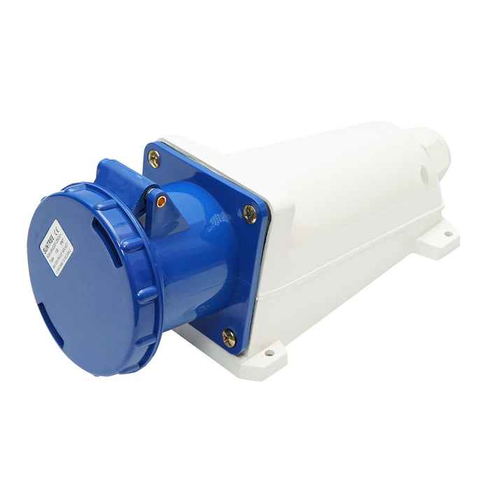 Presa industriale monofase 63A, 250V, IP67, 6H Suntree