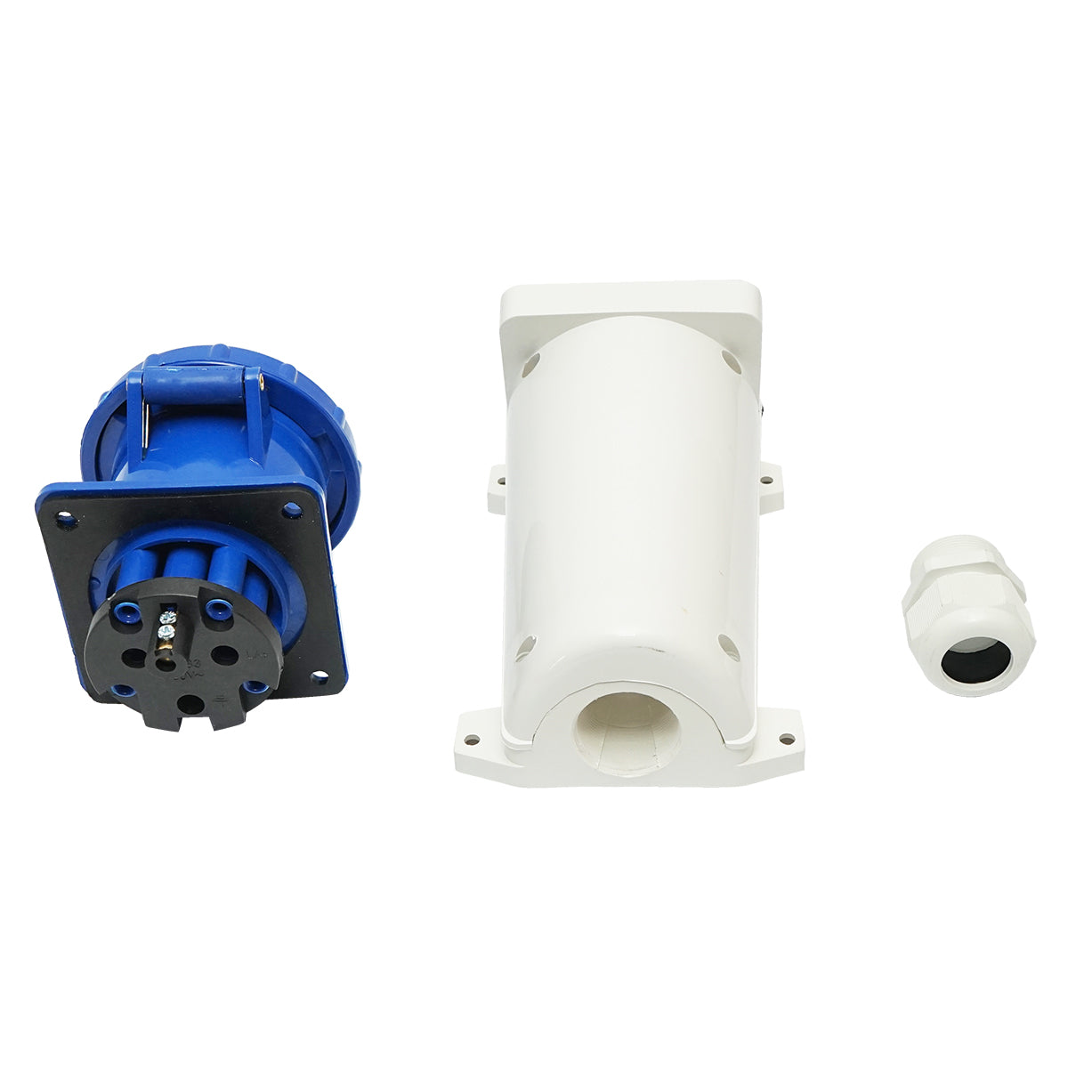 Presa industriale monofase 63A, 250V, IP67, 6H Suntree