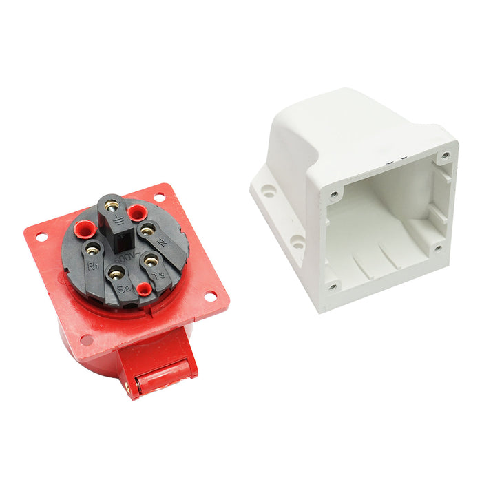 Presa industriale trifase 16A, 380V, IP44, 6H Suntree