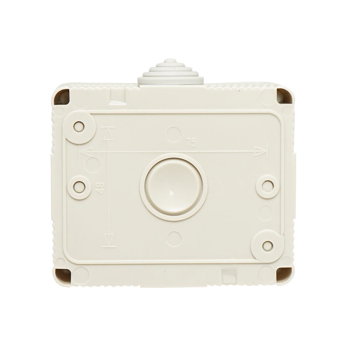 Presa schuko 16A, 250V e interruttore 10 AX, 250V IP 55