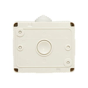 Presa schuko 16A, 250V e interruttore 10 AX, 250V IP 55