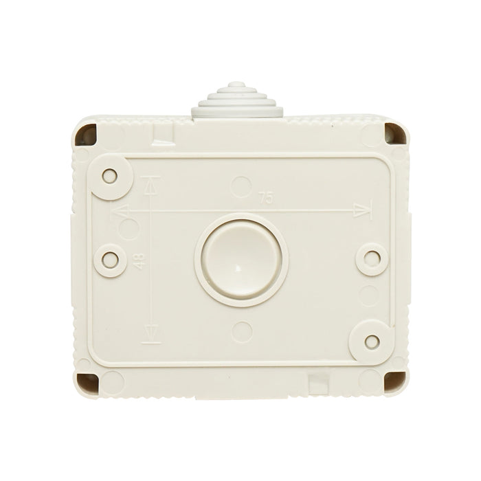 Presa schuko 16A, 250V e interruttore 10 AX, 250V IP 55