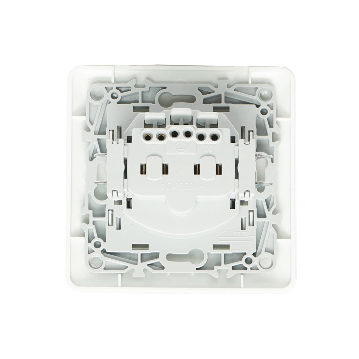 Presa Schuko ST 220V - 250V, 16A, da incasso