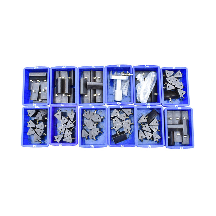 Pressatubi oleodinamici Pressa per crimpare tubi oleodinamici alta pressione per tubi fi4-51mm 220V 3,7kW con cambio rapido Breckner Germany