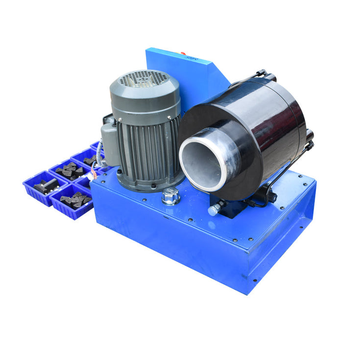 Pressatubi oleodinamici Pressa per crimpare tubi oleodinamici alta pressione per tubi fi4-51mm 220V 3,7kW con cambio rapido Breckner Germany