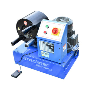 Pressatubi oleodinamici Pressa per crimpare tubi oleodinamici alta pressione per tubi fi4-51mm 220V 3,7kW con cambio rapido Breckner Germany