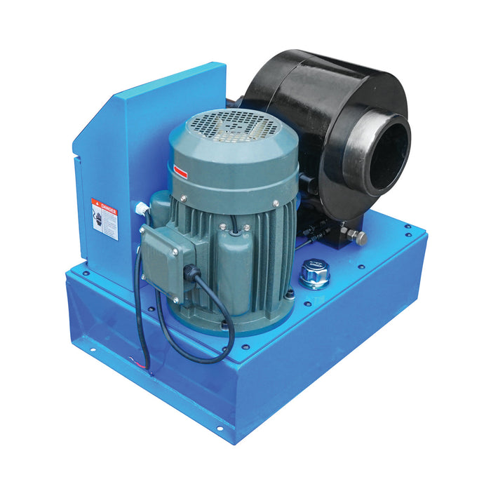 Pressatubi oleodinamici Pressa per crimpare tubi oleodinamici alta pressione per tubi fi6-51mm 220V 3kW con cambio rapido Breckner Germany