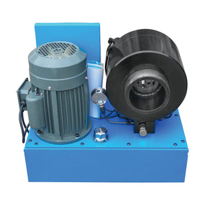 Pressatubi oleodinamici Pressa per crimpare tubi oleodinamici alta pressione per tubi fi6-51mm 220V 3kW con cambio rapido Breckner Germany