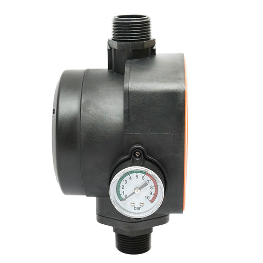 Pressostato elettronico automatico con manometro 2.2KW, 220V per pompa dell'acqua, pressione regolabile manualmente max. 15 bar HYDROCALL-2200G.