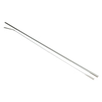 Profilo in alluminio per strisce LED 17,4x7x2000mm, applicato con diffusore opaco, striscia massima 12mm