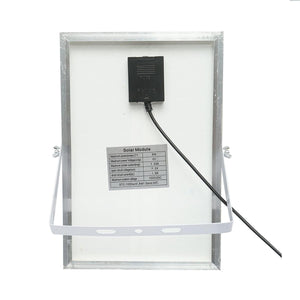 Proiettore led 100W con pannello solare 8W, batteria 5000mAh e telecomando IP66