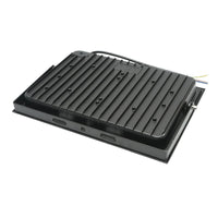 Proiettore LED 150W, 220V, 8000K, 295x220x38mm IP66