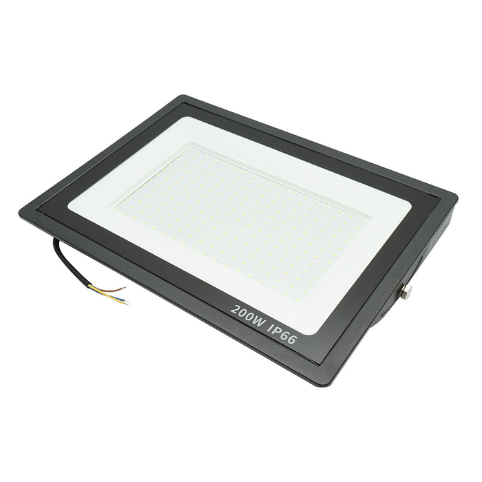 Proiettore LED 200W, 220V, 6500K, 381x280x42mm IP66