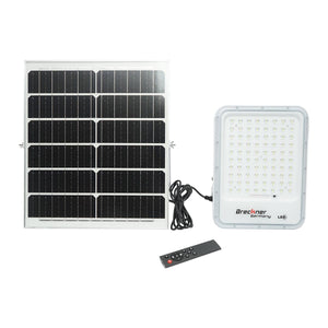 Proiettore LED 20W con pannello solare 35W, telecomando, batteria 3,2V/30Ah