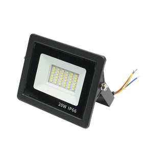 Proiettore LED 20W, 220V, 6500K, 118x93x28mm IP66