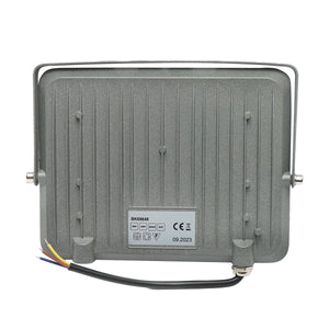 Proiettore LED 50W, 220V, 6500K, IP66, 210x160x25mm