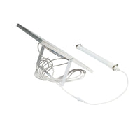 Proiettore led 80W con pannello solare 10W, batteria 6000 mAh e cavo 5m IP65