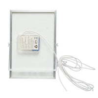 Proiettore led 80W con pannello solare 10W, batteria 6000 mAh e cavo 5m IP65