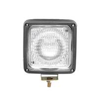 Proiettore quadrato L=100mm, per lampadina alogena H3, 12V 55W - 24V 70W, senza lampadina