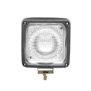 Proiettore quadrato L=100mm, per lampadina alogena H3, 12V 55W - 24V 70W, senza lampadina