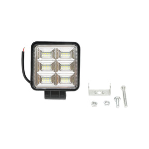 Proiettore quadrato LED con 6 zone SMD, 64W, 12V/24V, 10-30V, Breckner Germany