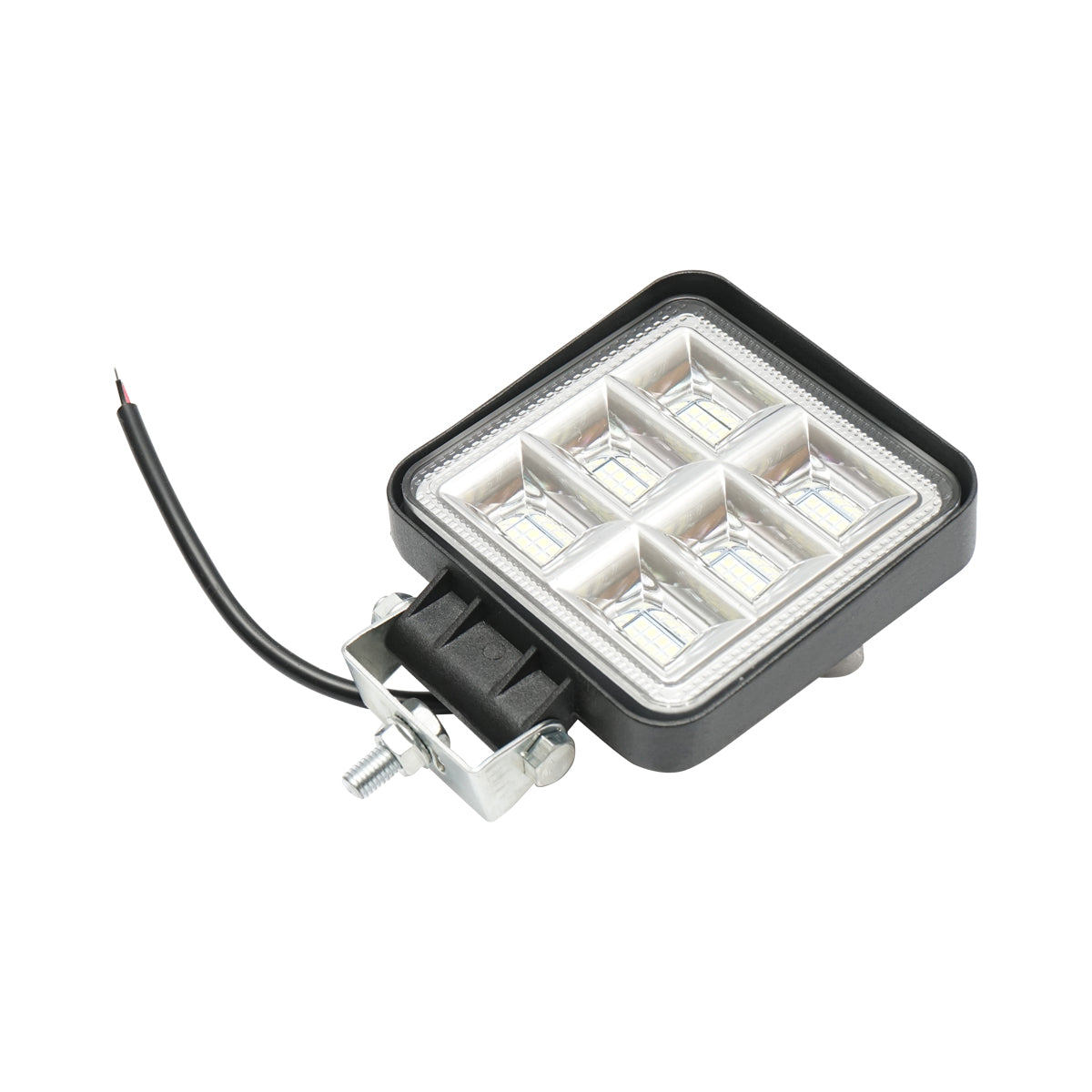 Proiettore quadrato LED con 6 zone SMD, 64W, 12V/24V, 10-30V, Breckner Germany