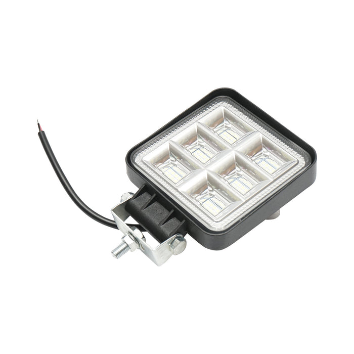 Proiettore quadrato LED con 6 zone SMD, 64W, 12V/24V, 10-30V, Breckner Germany