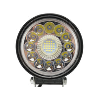 Proiettore rotondo Led e SMD, 198W, 12V/24V, 10-30V, Breckner Germany