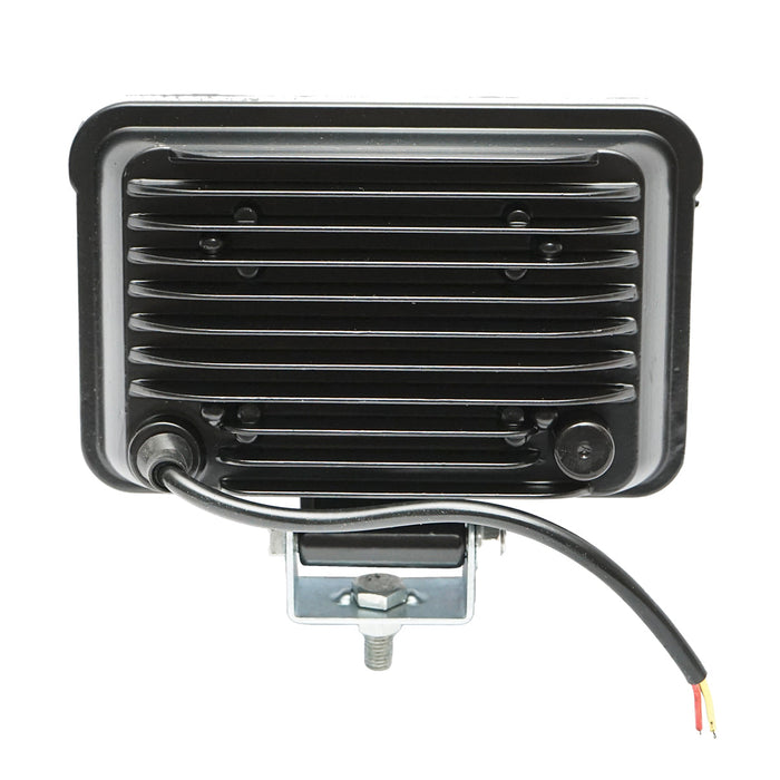 Proiettore/lampada slim con visiera, 78W, 4 zone SMD e 6 LED con lente, 10-30V, 12V/24V, Breckner Germany