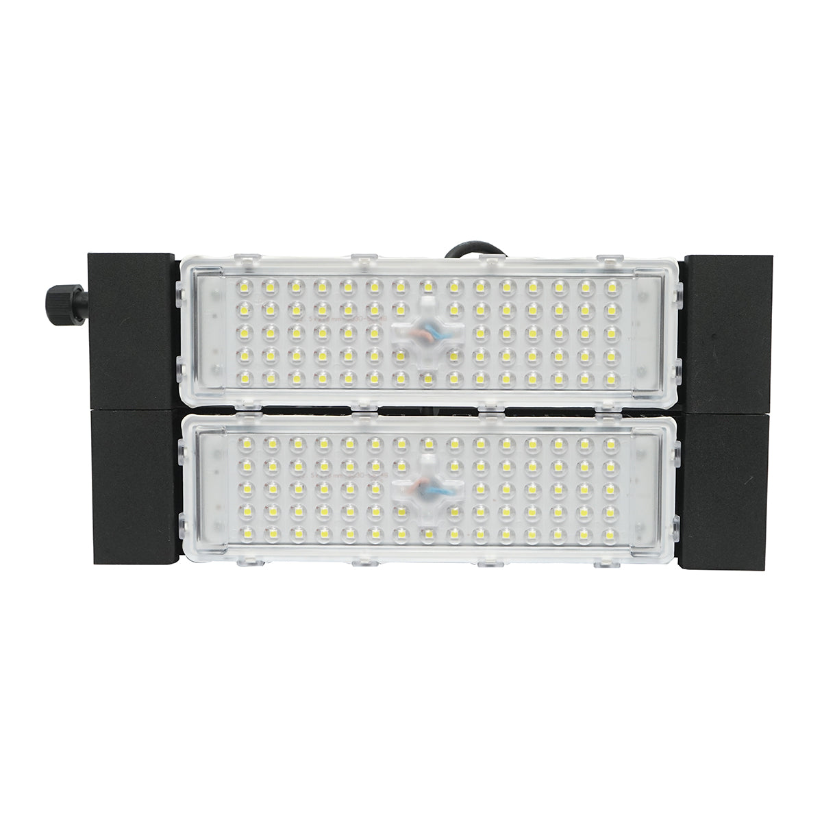 Proiettori LED 100W, 220V, 6500K, IP67 nero 410x380x155mm