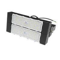 Proiettori LED 100W, 220V, 6500K, IP67 nero 410x380x155mm