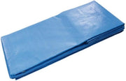 Telo blu con occhielli, L 8 m l 6 m – 220 g/m² in polietilene HDPE, rif. 408548