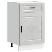 Pensile da cucina | Base da Cucina Porto Grigio Cemento in Legno Multistrato