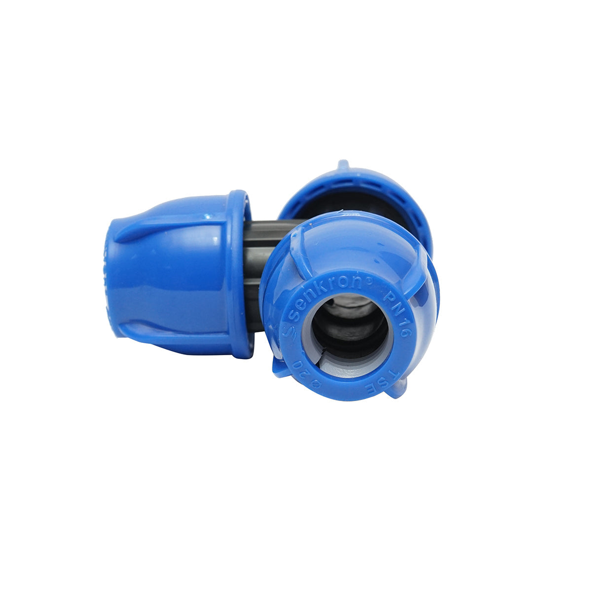 Quadrato a T di compressione uguale D20x20x20 mm PN16 per sistemi di irrigazione