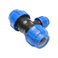 Quadrato a T di riduzione con filettatura interna D32x20x32mm, PN16 per sistemi di irrigazione