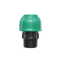 Raccordo Maschio a compressione 25mm X 1", per sistemi di irrigazione Manicotto Raccordo Tubi Raccordo di giunzione a compressione 25mm X 1" per sistemi di irrigazione