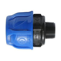 Raccordo Maschio a compressione 32mm X 3/4", PN16 per sistemi di irrigazione Manicotto Raccordo Tubi Raccordo di giunzione a compressione 25mm X 3/4", PN16 per sistemi di irrigazione