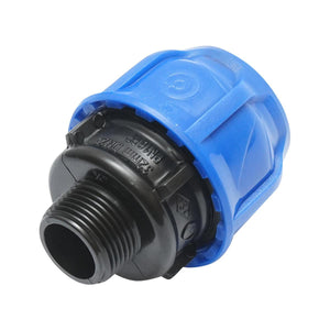 Raccordo Maschio a compressione 32mm X 3/4", PN16 per sistemi di irrigazione Manicotto Raccordo Tubi Raccordo di giunzione a compressione 25mm X 3/4", PN16 per sistemi di irrigazione