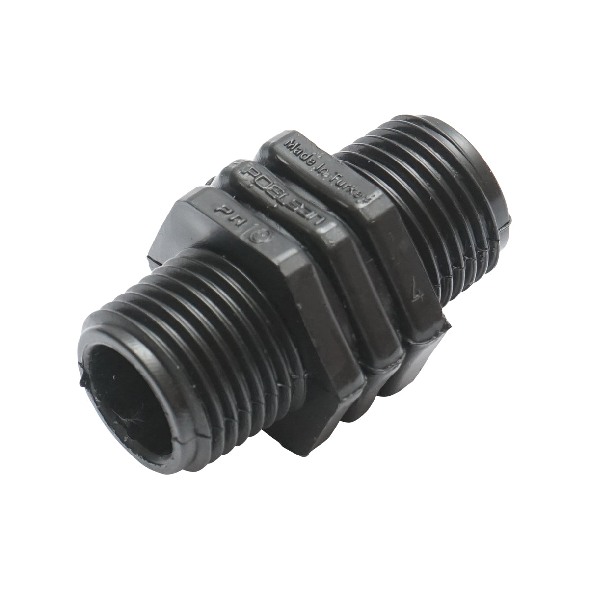 Raccordo maschio filettato D1/2 x 1/2 pollici per sistemi di irrigazione PN10.