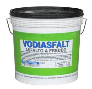 ASFALTO A FREDDO VODIASFALT LT. 5 EMULSIONE BITUMINOSA IMPERMEABILIZZANTE