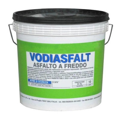 ASFALTO A FREDDO VODIASFALT LT. 5 EMULSIONE BITUMINOSA IMPERMEABILIZZANTE