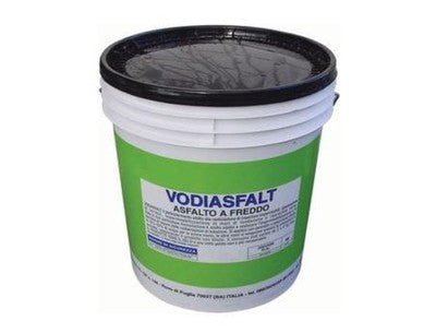 ASFALTO FREDDO VODIASFALT 20KG BITUME IMPERMEABILIZZANTE EDILIZIA