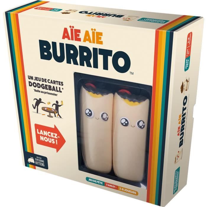 Asmodee - Aie Aie Burrito - Age: 7+ - Numero di giocatori: 2-6