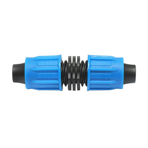 Raccordo/Manicotto/Connettore Tubo irrigazione 16 x 16 mm. Raccordo Ala Gocciolante 16 x 16 mm. Breckner Germany