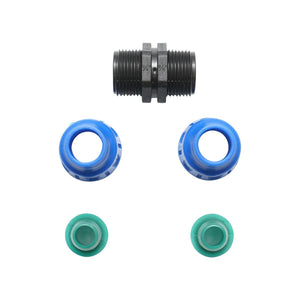 Raccordo/Manicotto/Connettore Tubo irrigazione 16 x 16 mm. Raccordo Ala Gocciolante 16 x 16 mm. Connettore per Tubi e Sistemi Irrigazione