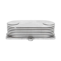 Raffreddatore olio (termoflot) a 7 piastre per John Deere – Codici OEM: RE56690, RE560752, VPD5224