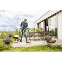 Aspirapolvere e acqua senza fili KARCHER WD 3-18 S V-17/20 - Acciaio - 17 l - Giallo