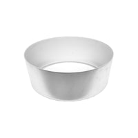 Recipiente in alluminio per separatore di panna da 12L.