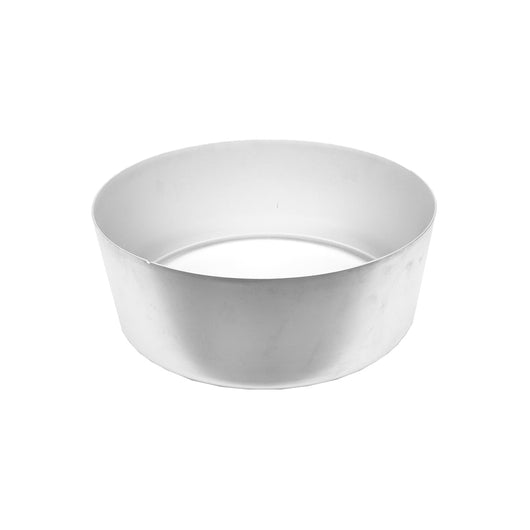 Recipiente in alluminio per separatore di panna da 12L.